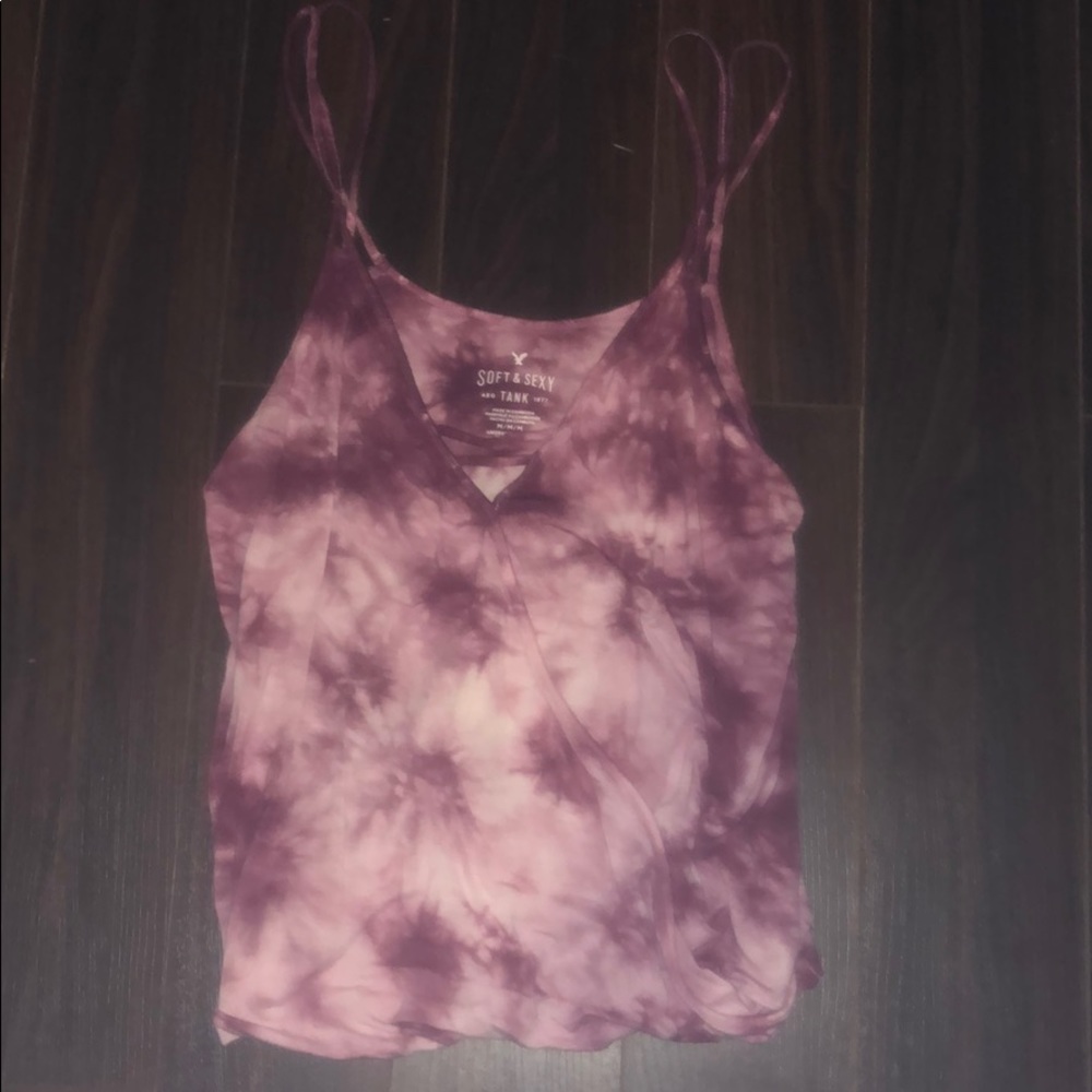 AEO Burgandy Soft and Sexy Tank